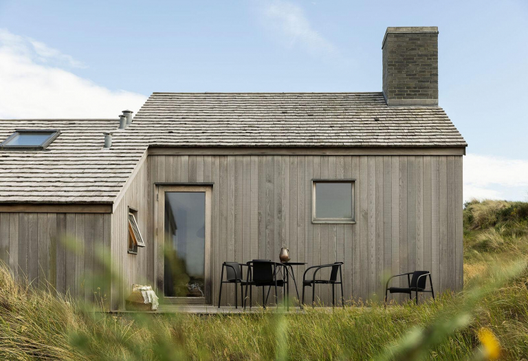 Houe Nami tuinstoel met armleuning Olive Green
