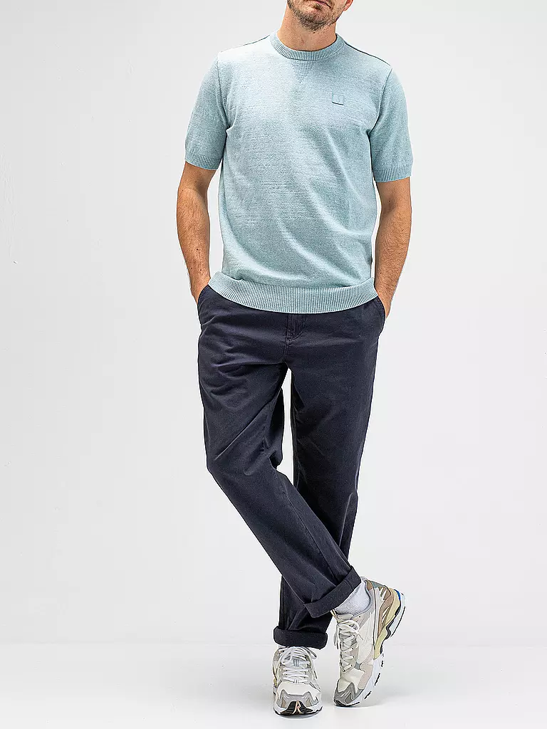 BUTCHER OF BLUE T-Shirt CLIFDEN hellblau