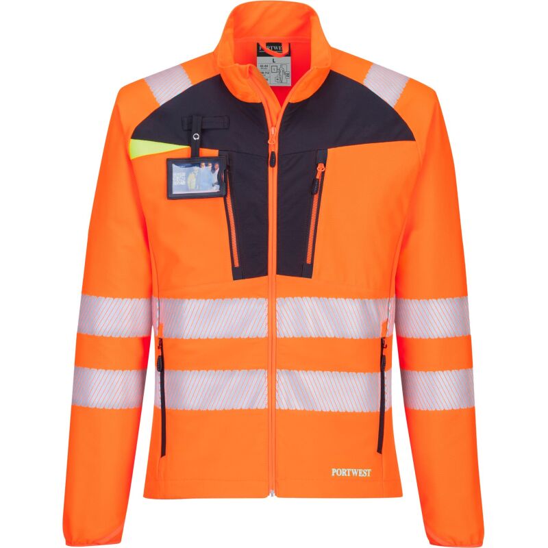 Portwest DX481 Sous Couche Zippee HV DX4