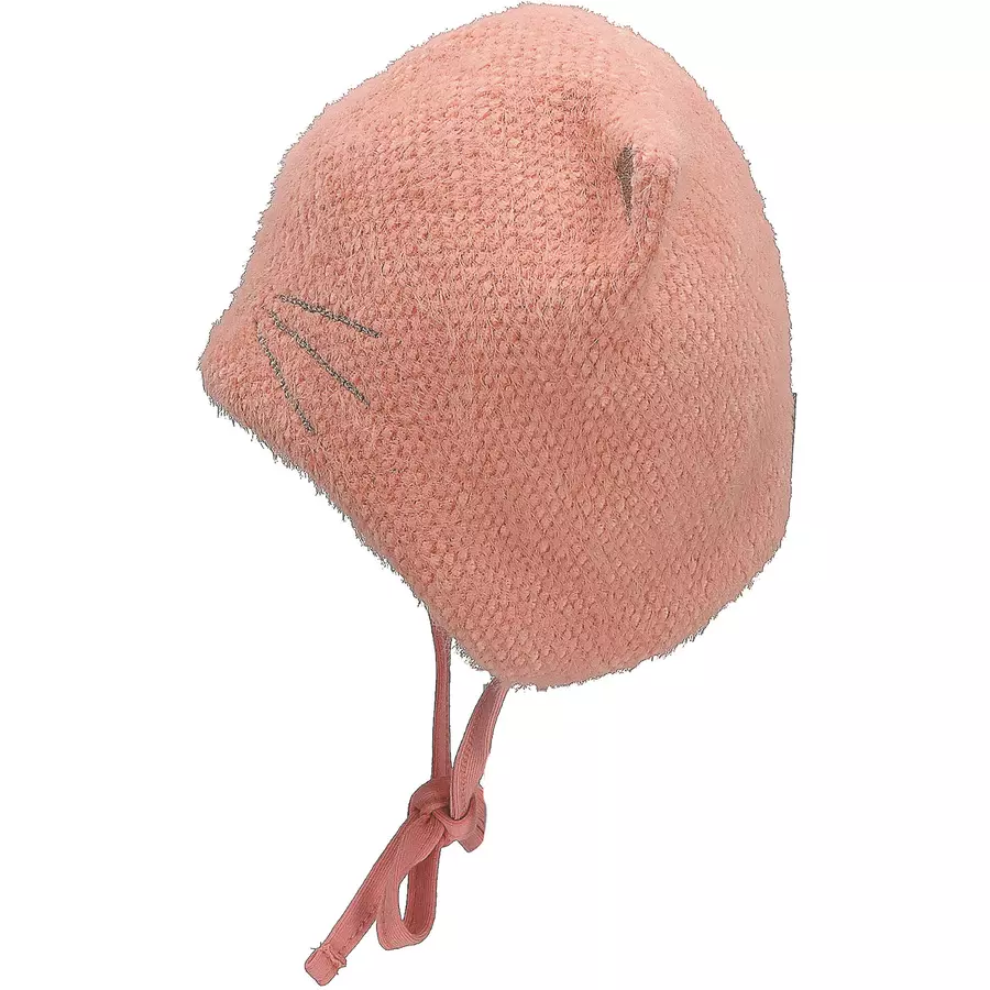 Sterntaler Mütze Tiergesicht rosa