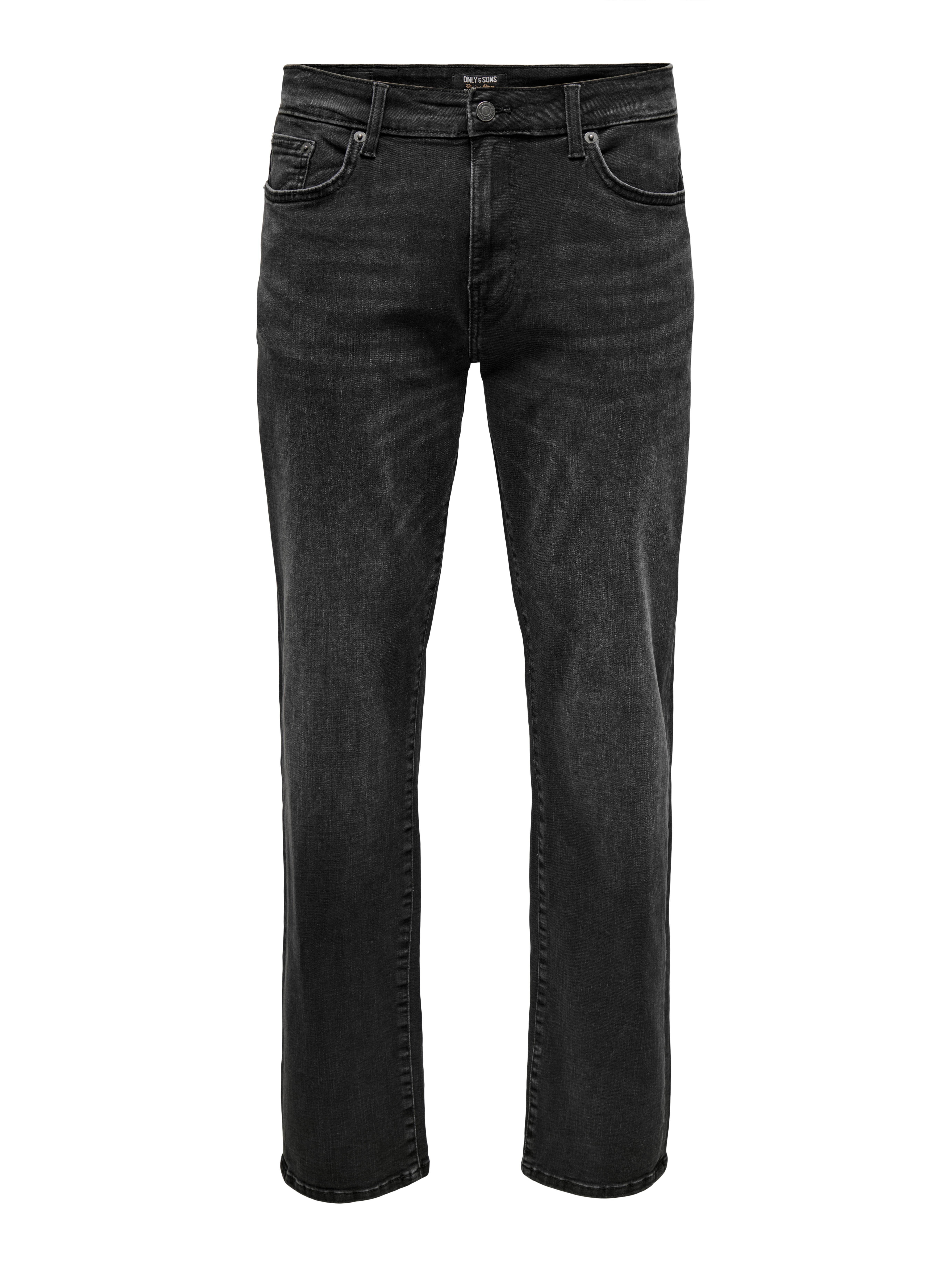 ONSWEFT Mittlere Taille Normal geschnitten Jeans Washed Black