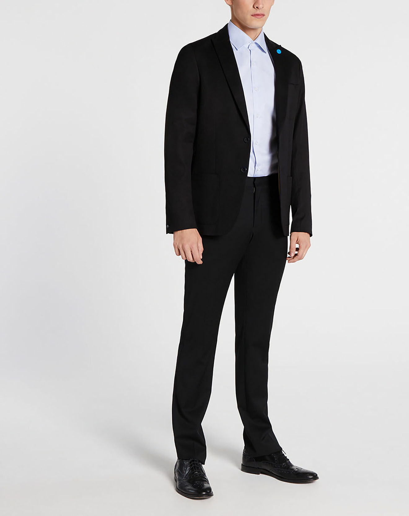 Scotch & Soda Blazer habillé 2 Boutons noir