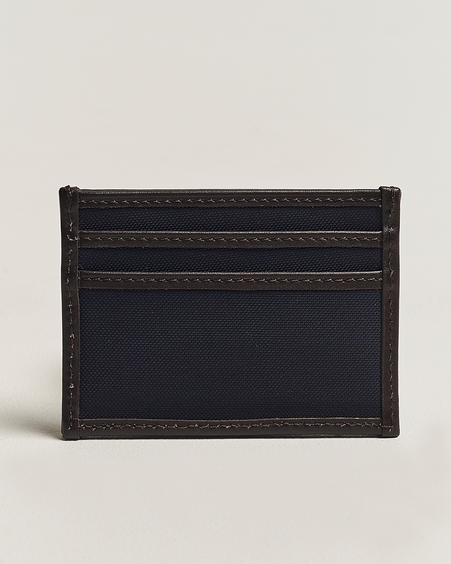 Mismo M/S Cardholder Navy/Dark Brown