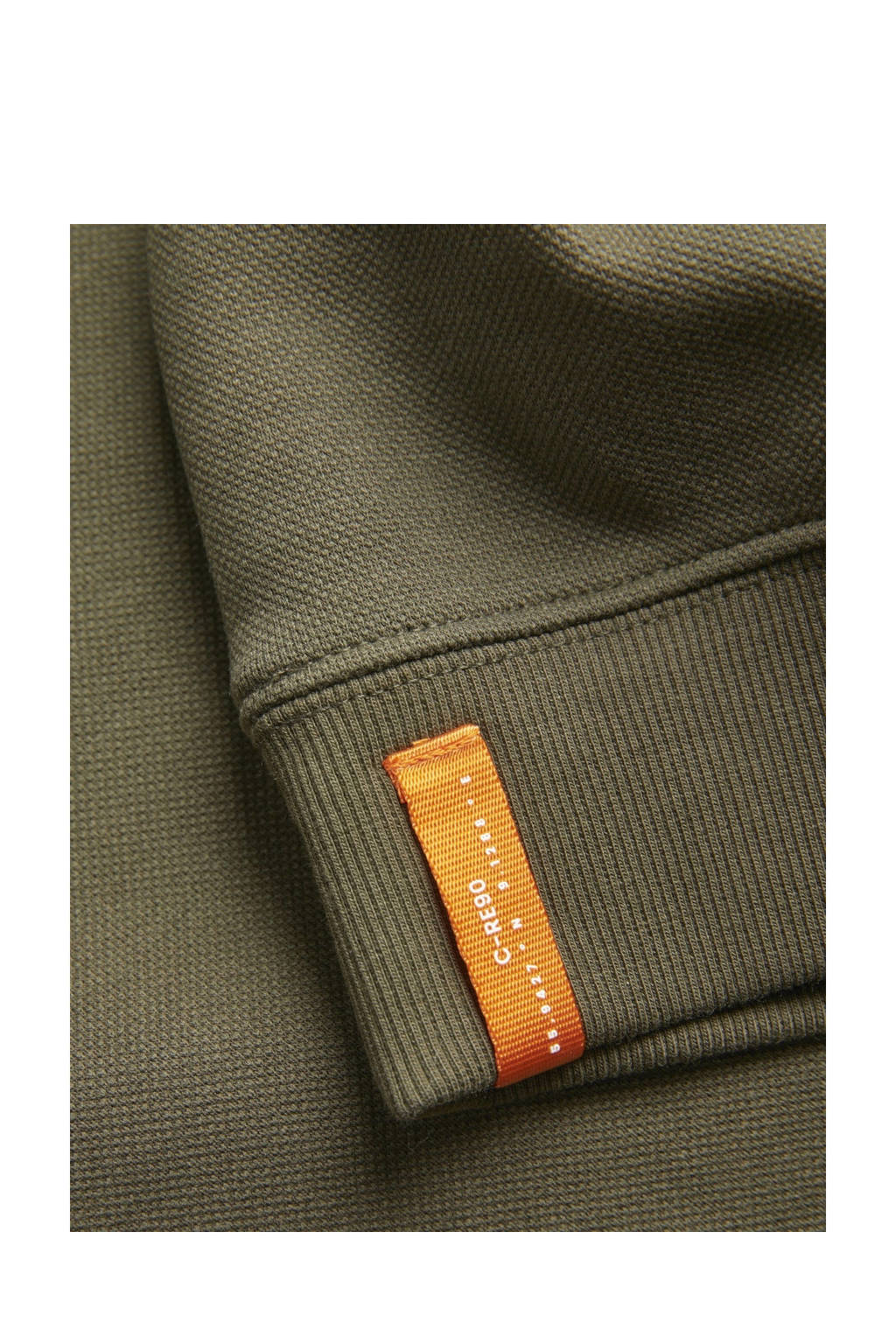 JACK & JONES sweater JCOOUTDOOR armygroen