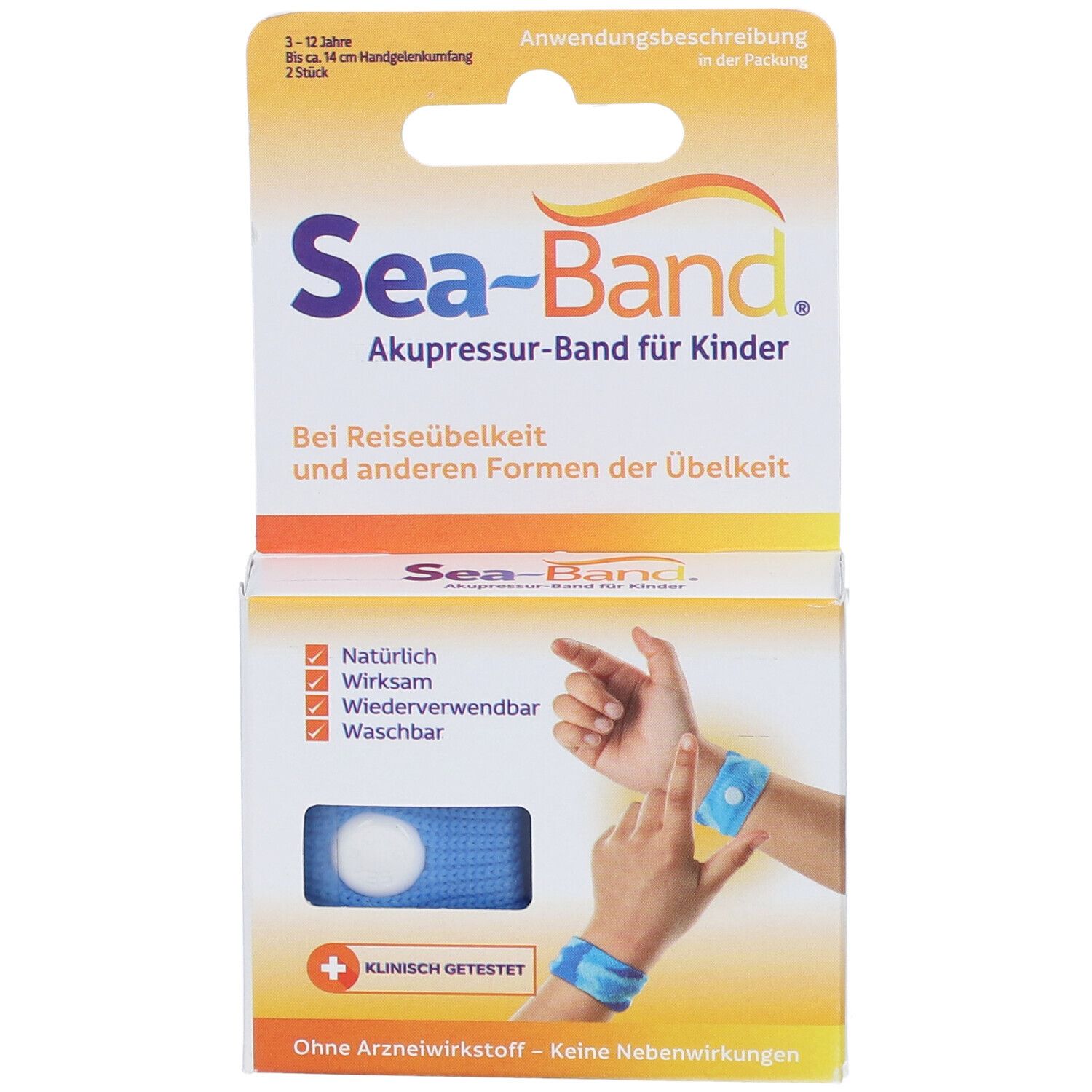 Sea-Band® Akupressurbänder für Kinder