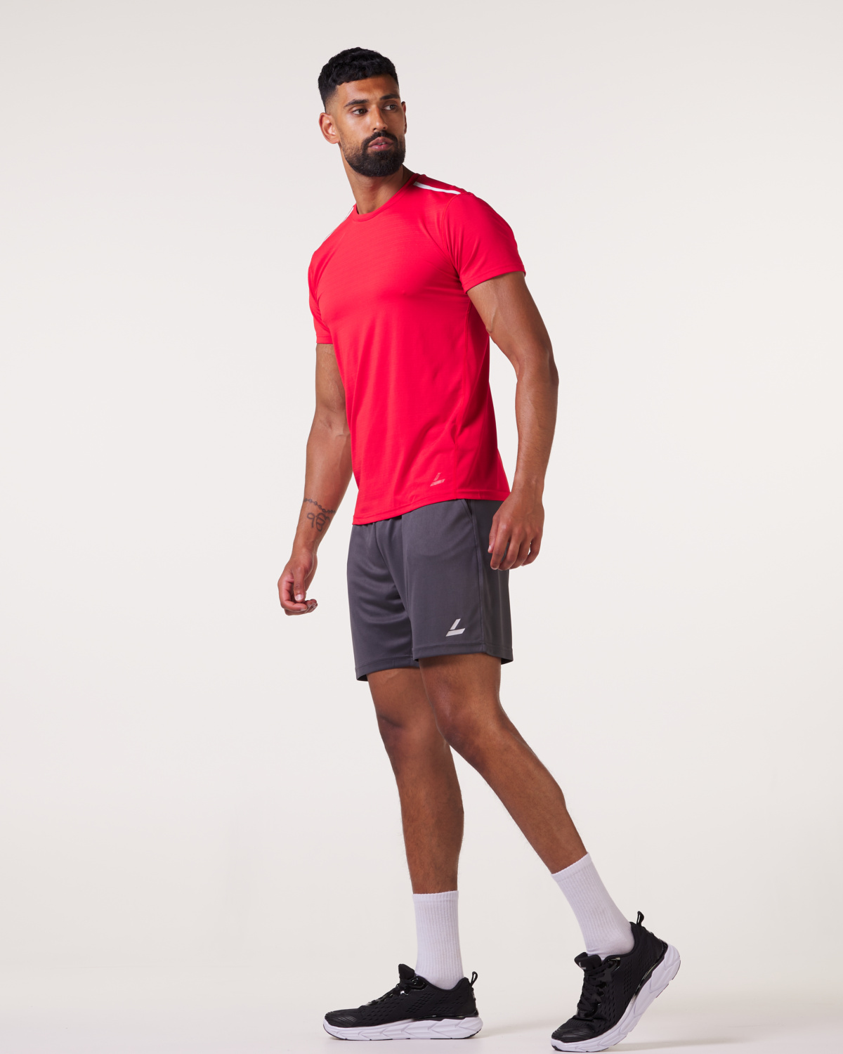 LEVITY Core Basics Gym Tee Red