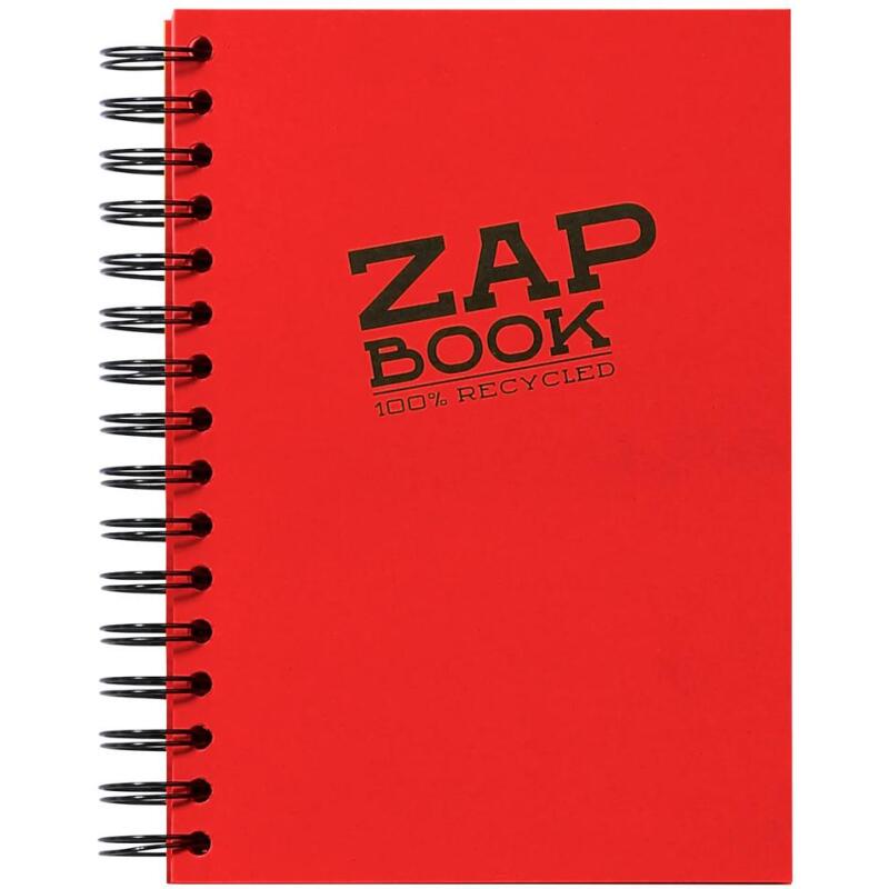 Zap Book carnet spiralé 160F A5 80g - Assortiment mixte