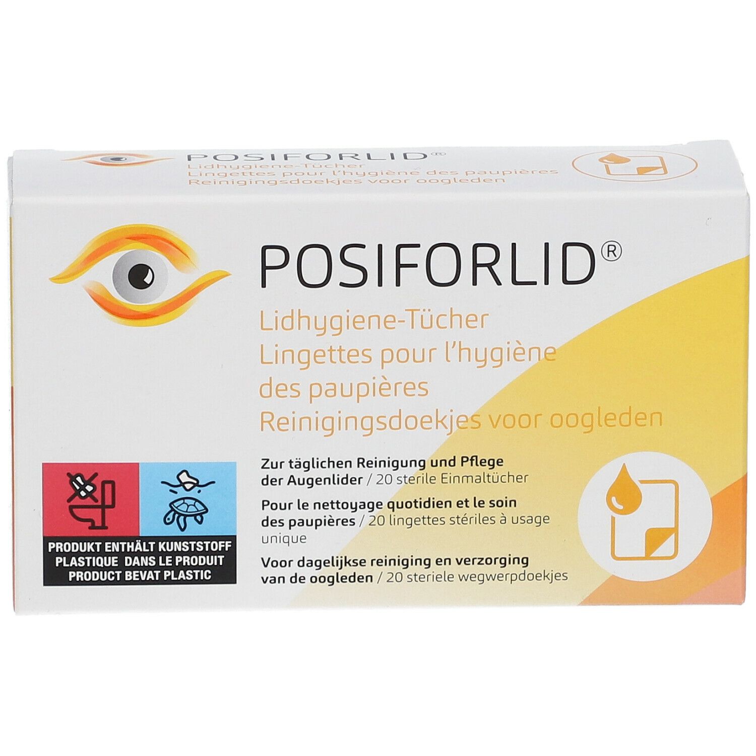 POSIFORLID® Lidhygiene-Tücher