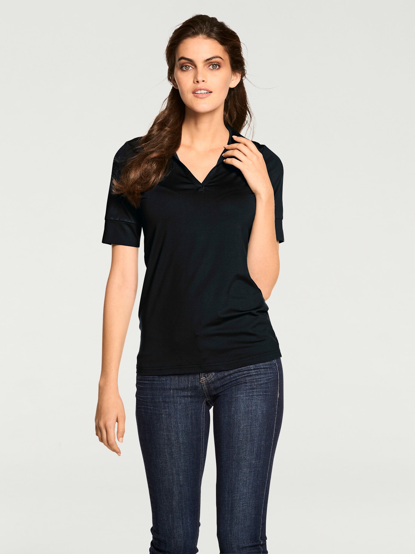 T-shirt style polo chic et sportif
