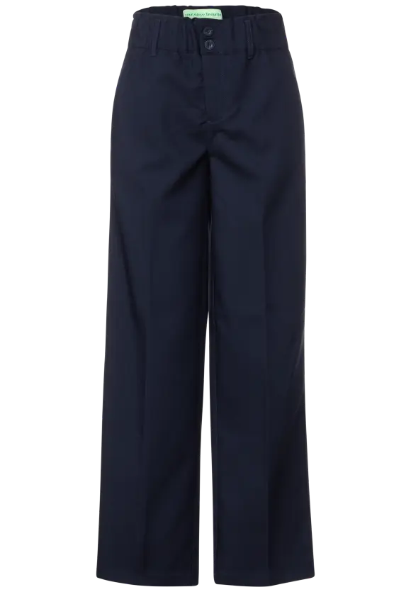 Loose Fit Twill Hose - deep blue