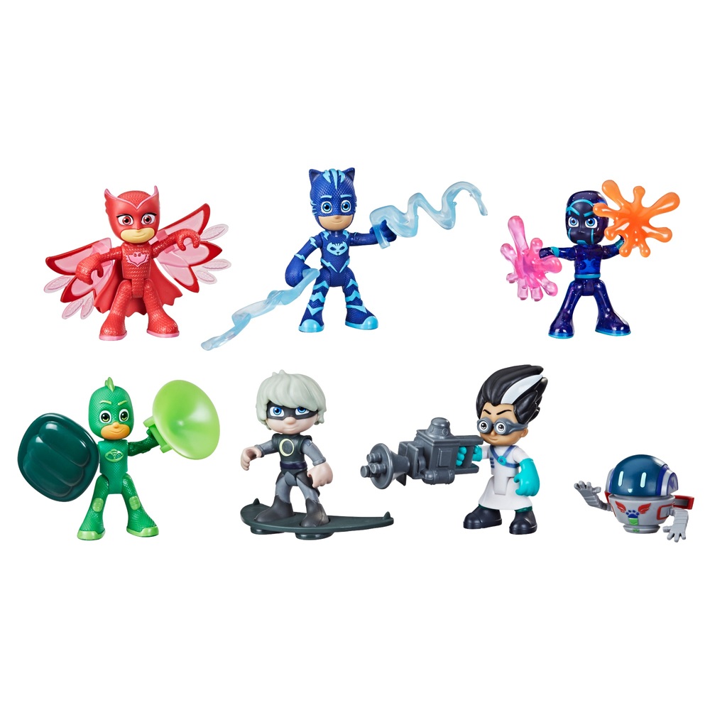 PJ Masks Helden- und Schurkenfigurenset