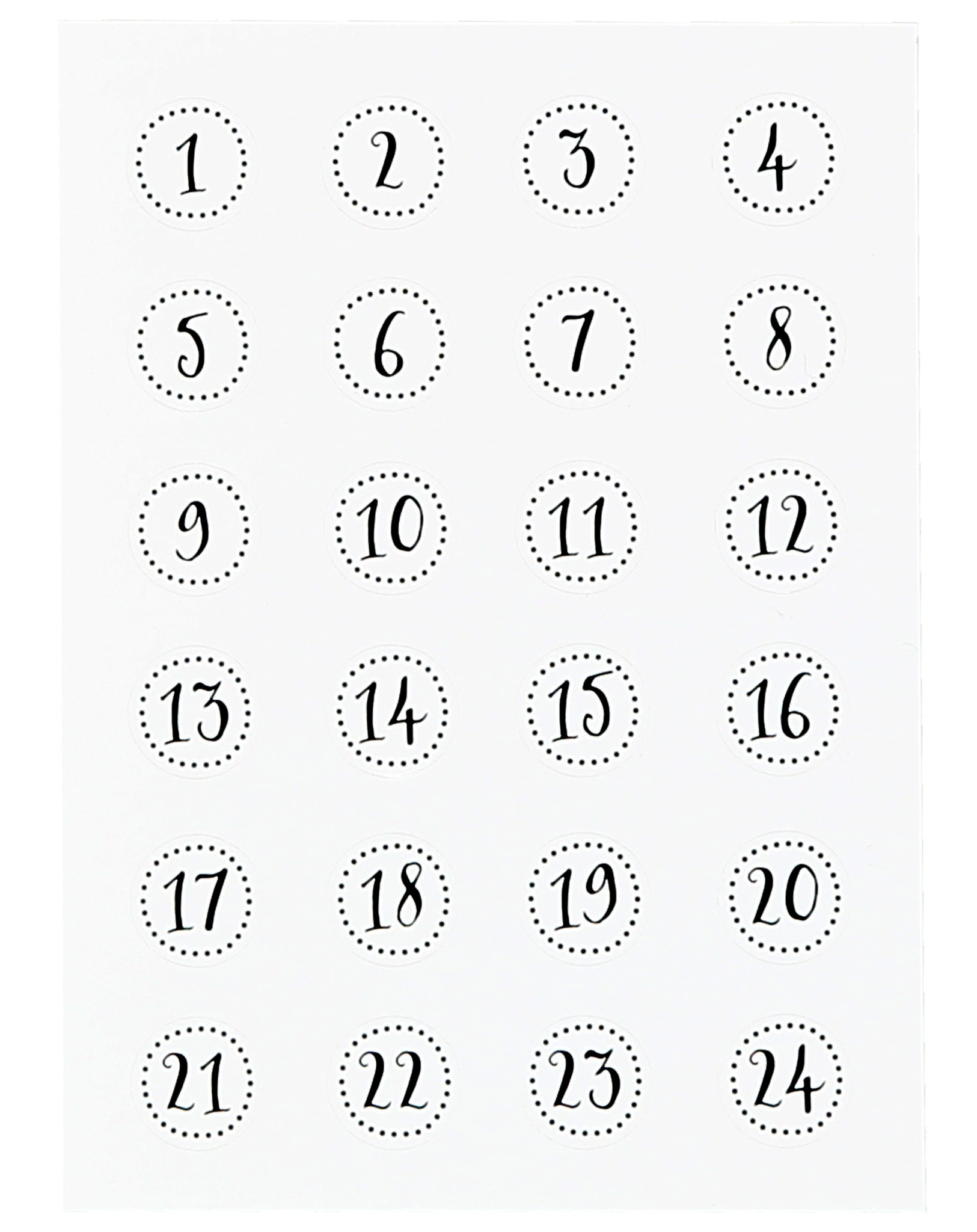 Bastel-Adventskalender DIY DORF befüllbar in bunt
