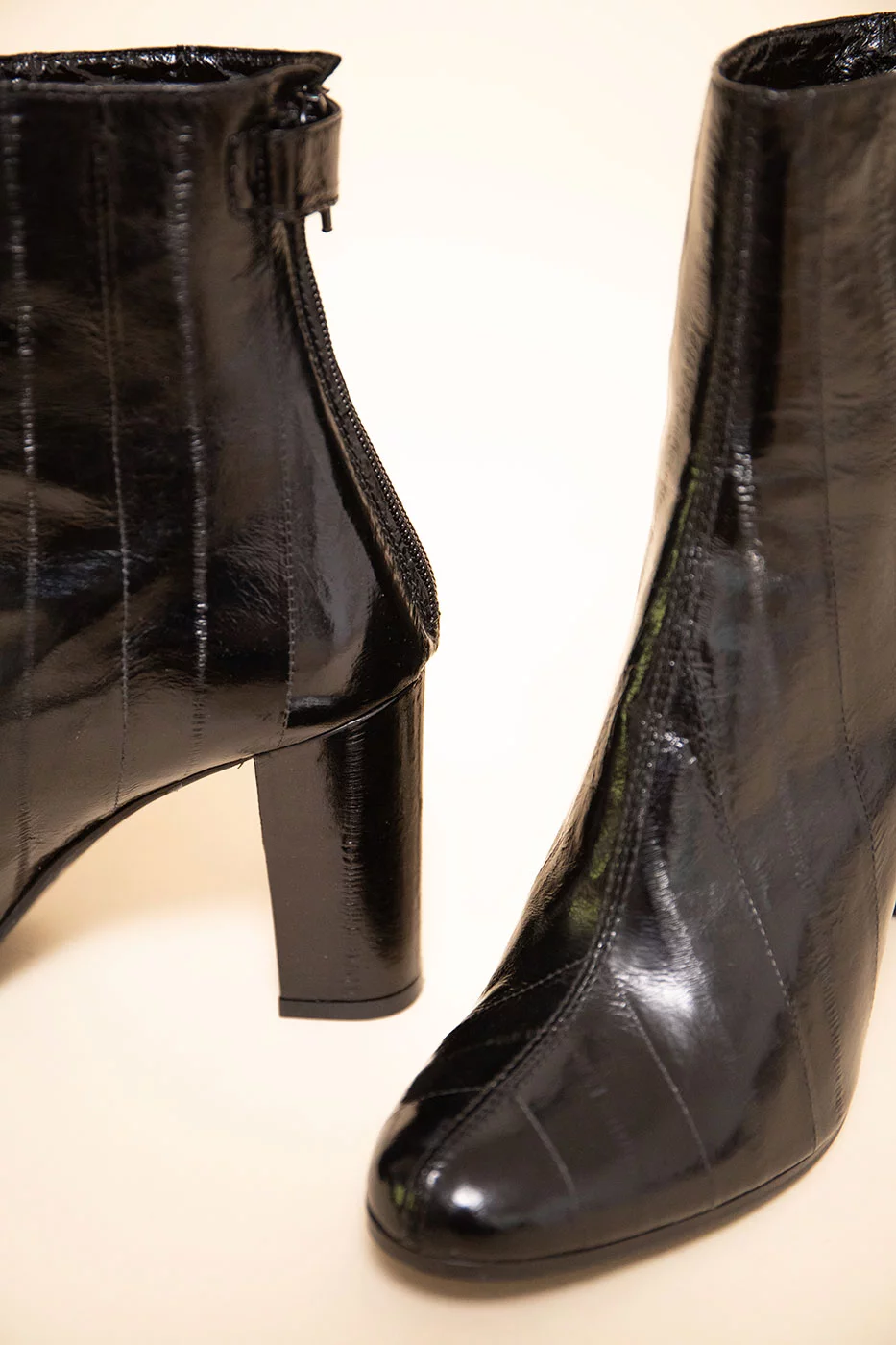 BOOTS CARLA ANGUILLE NOIR