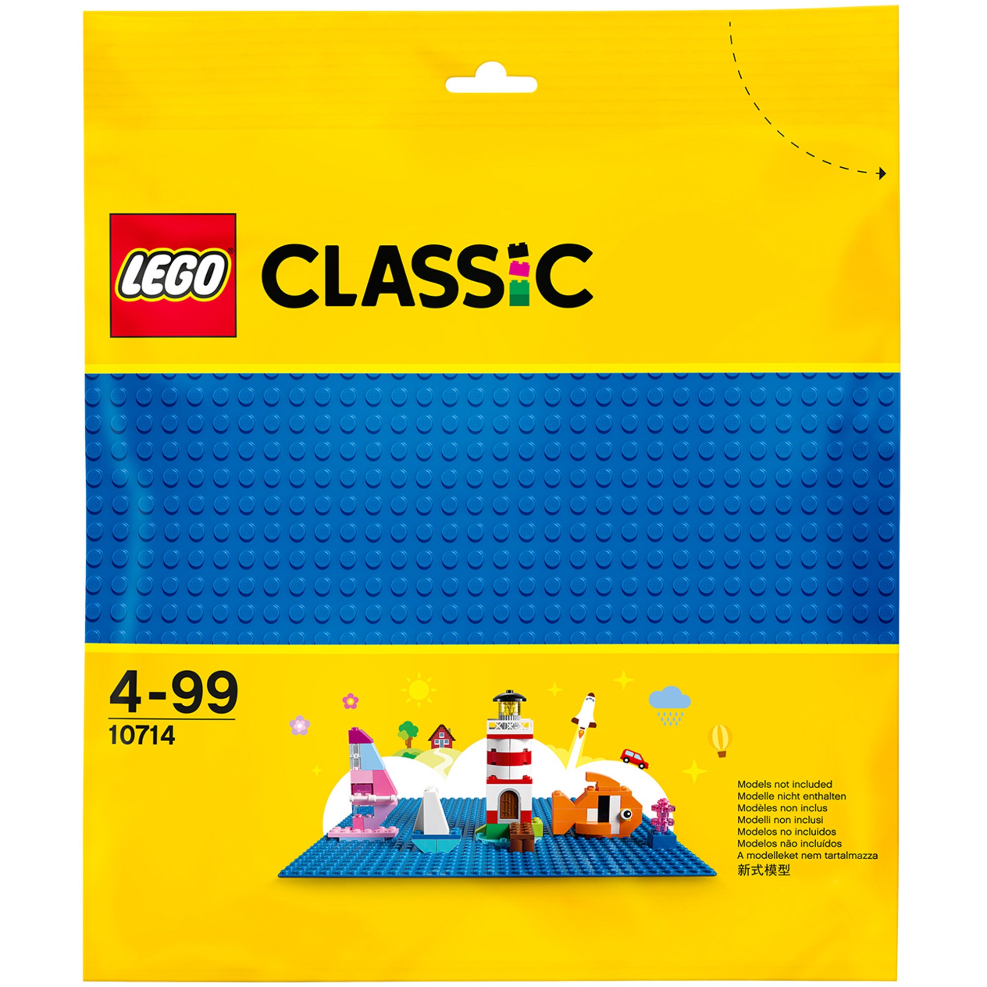 LEGO Konstruktionsspielzeug Classic Blaue Bauplatte