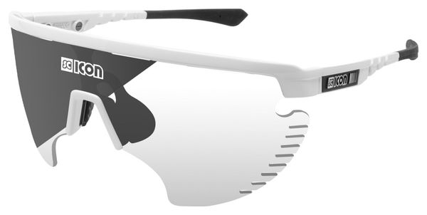 Scicon Sports Aerowing Lamon Lunettes De Soleil De Performance Sportive (Scnpp Silver Fotocromic/Luminosité Blanche)