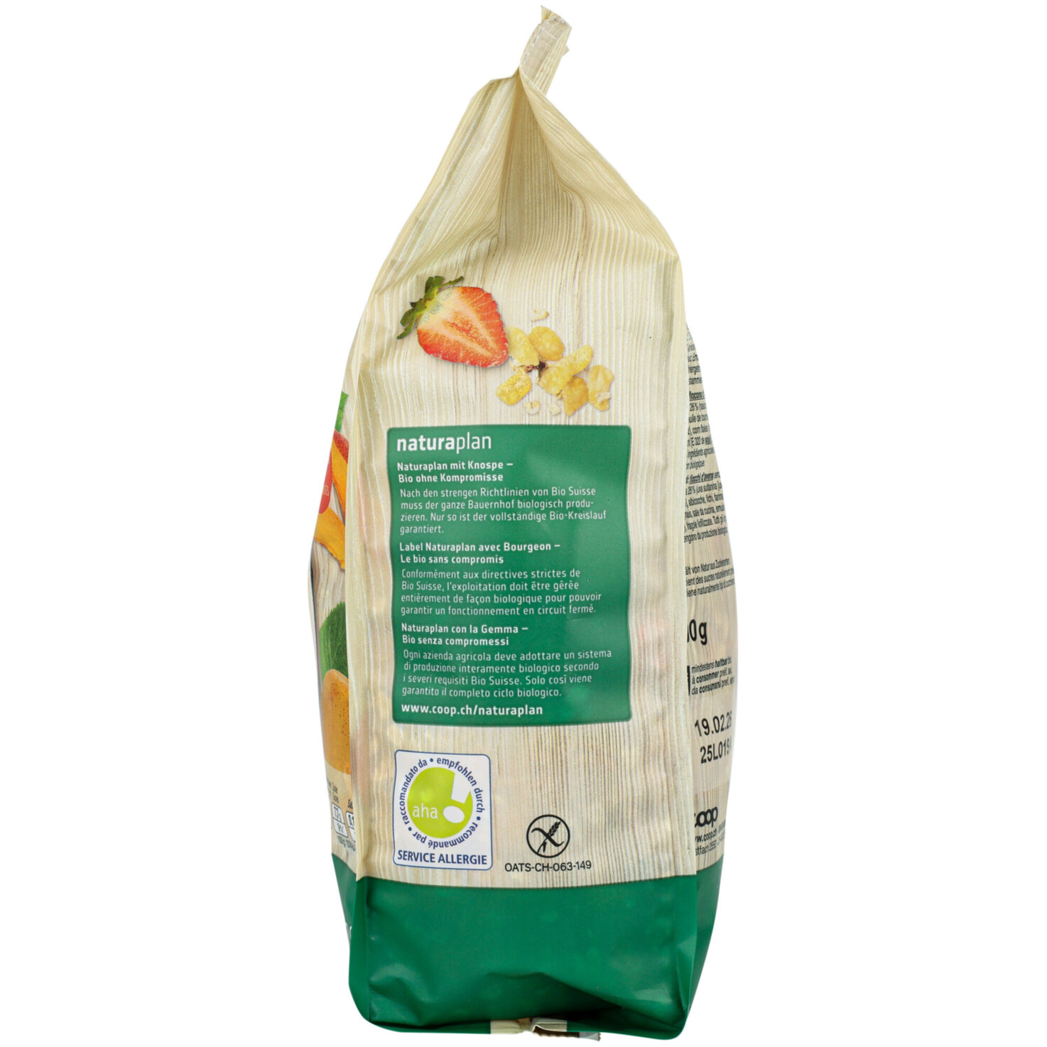 Naturaplan Bio Früchtemüesli Glutenfrei