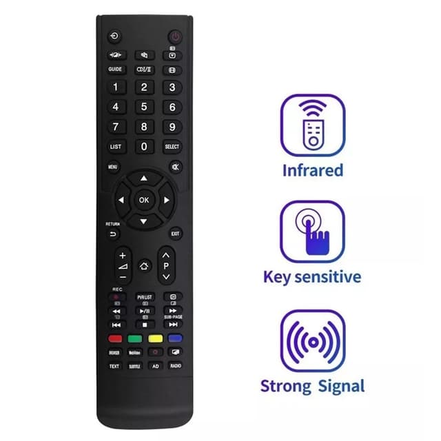 Udskiftning af fjernbetjening til CT-8513 til Toshiba TV