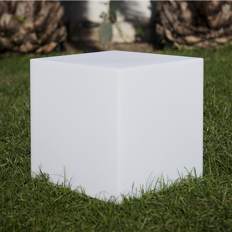 lumisky - cube lumineux multicolore autonome 40cm - carry c40