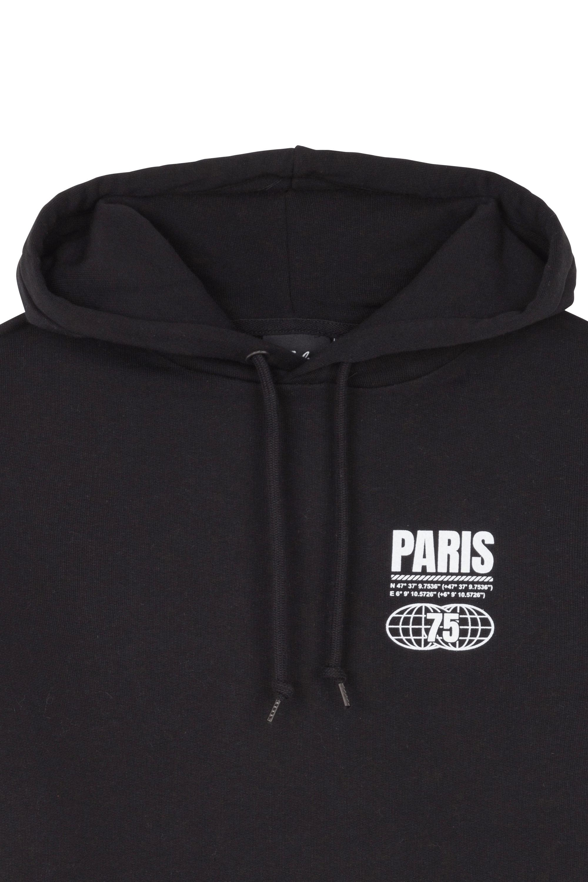 TEALER Hoodie HD PARIS CITY DISTRICT BLACK Noir