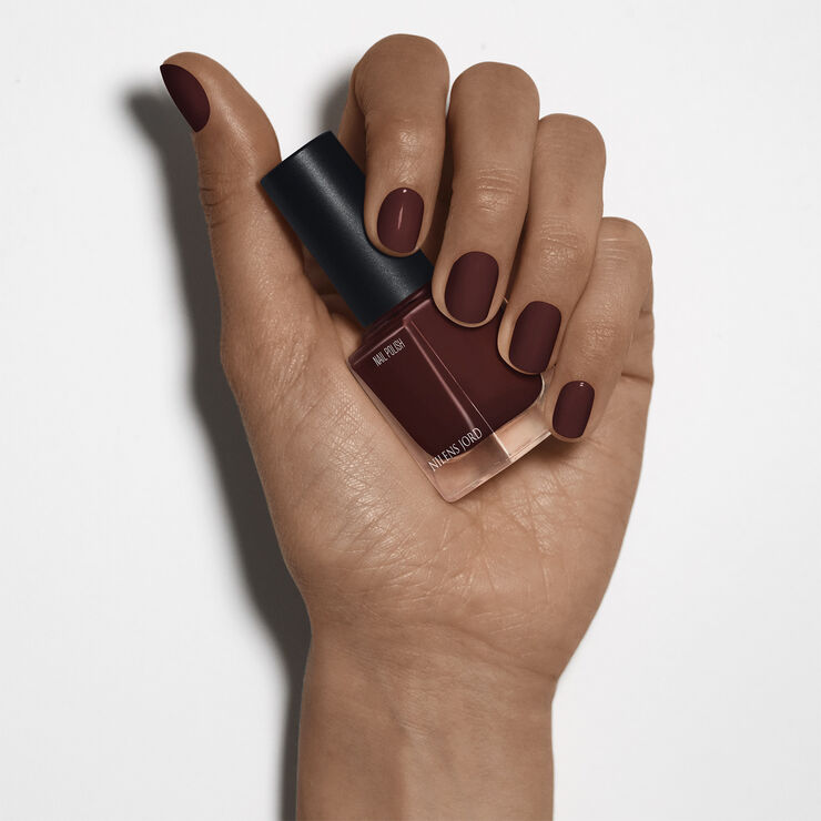 Nilens Jord Nail Polish Dark Burgundy
