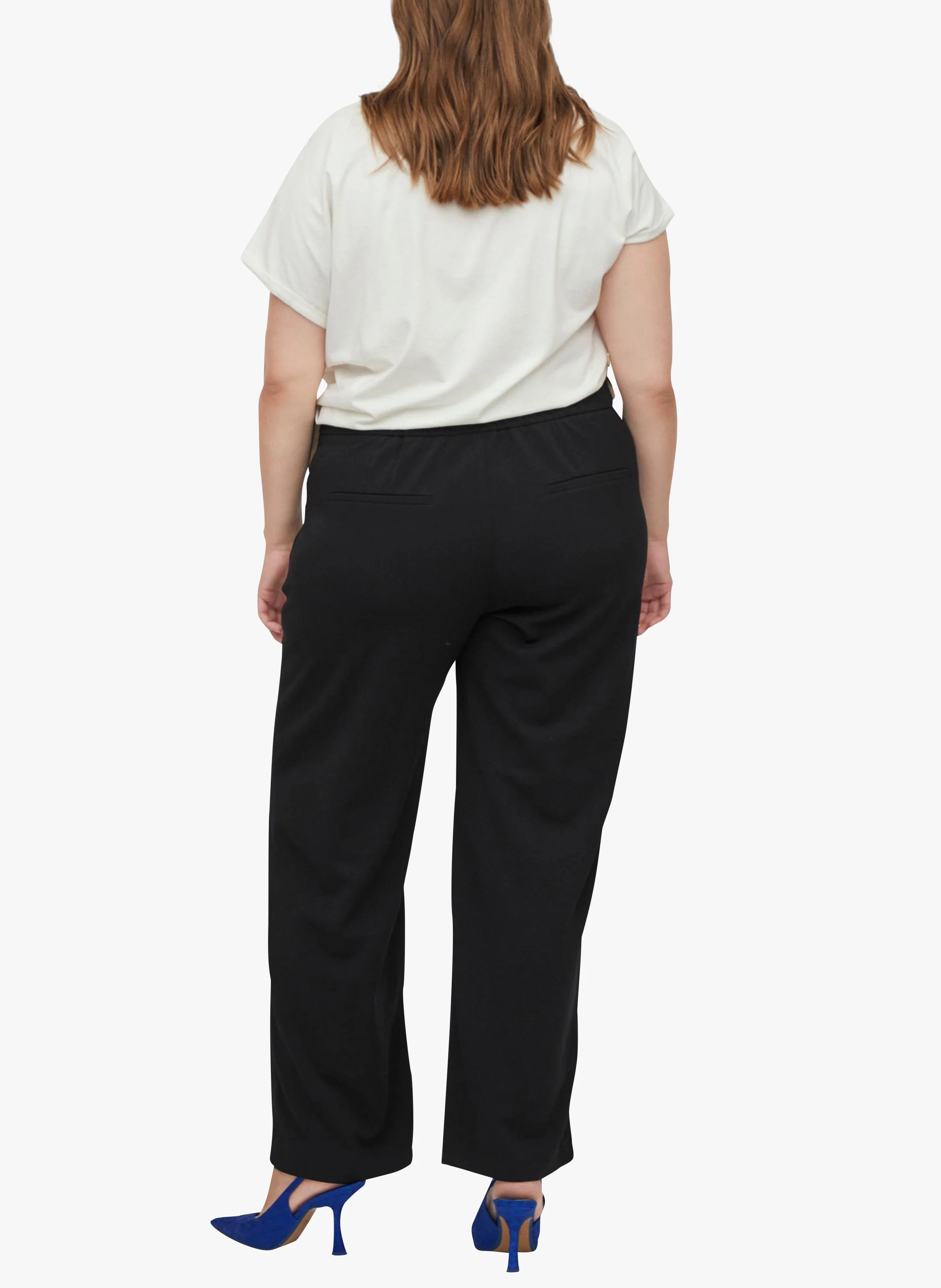 Pantalon coupe large| Noir