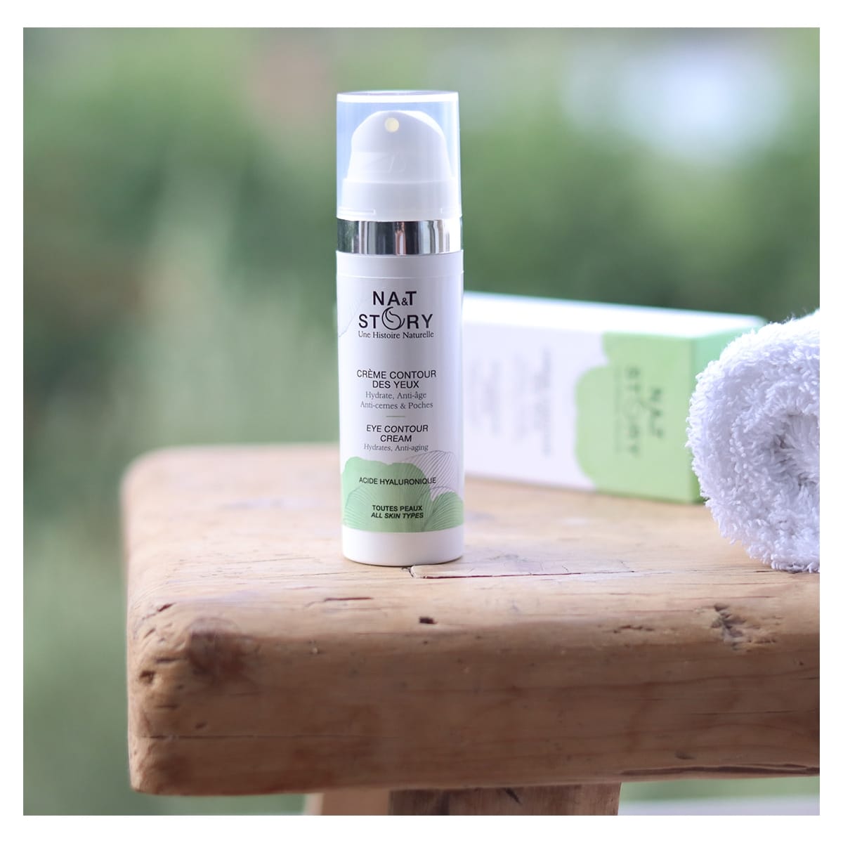 NA & T STORY Crème Contour des Yeux à L'Acide Hyaluronique