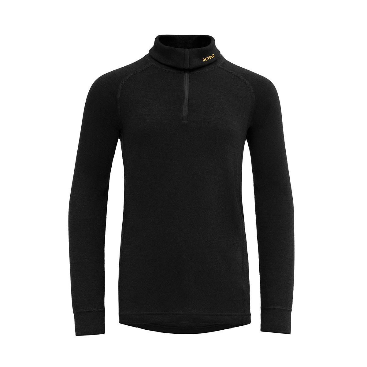 Devold Duo Active Merino Zip Neck, junior (Black)