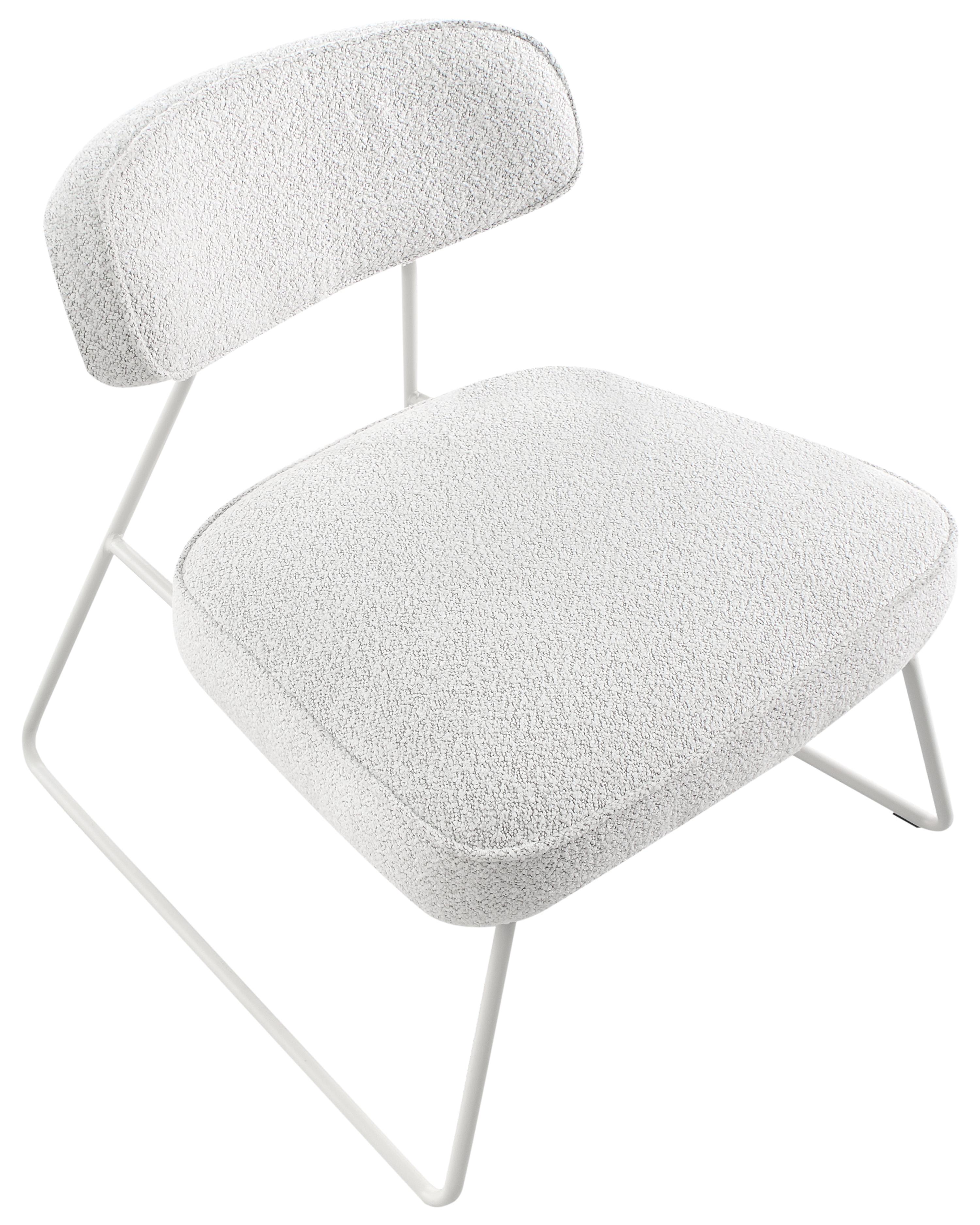 Set van 2 fauteuils FROVI Stof Gebroken wit
