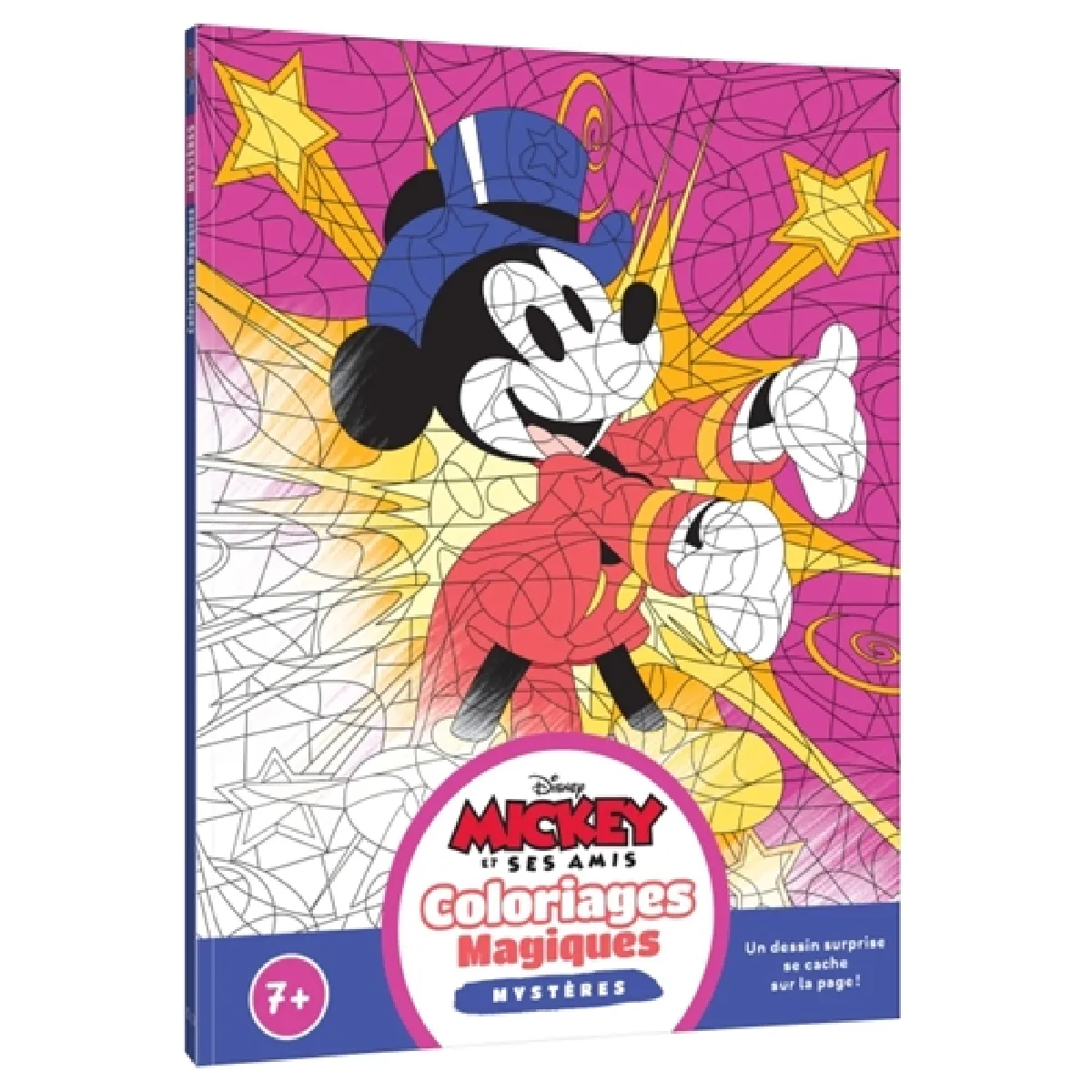 MICKEY ET SES AMIS : Coloriages Magiques : Mystères (7+) - Disney Junior