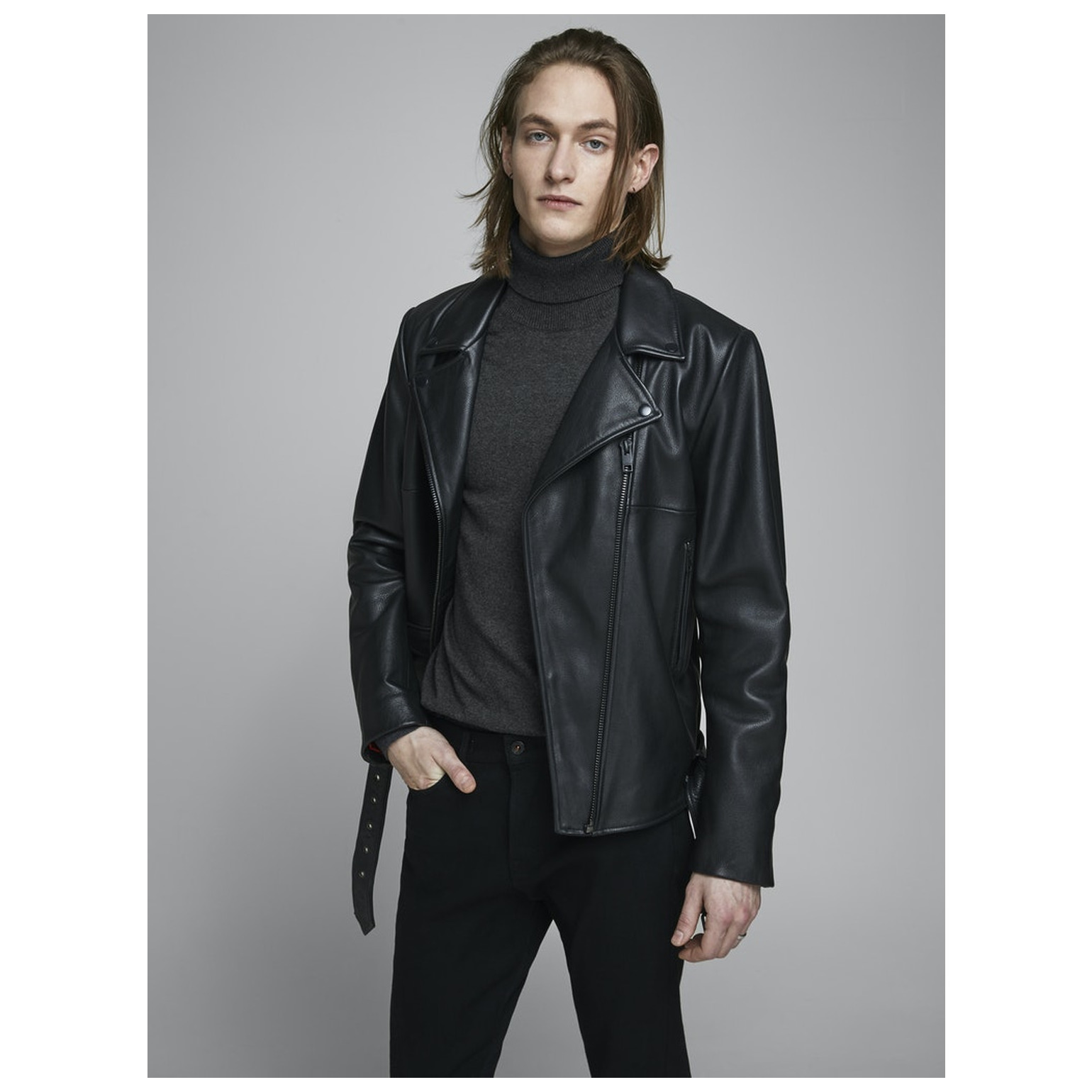 Jack & Jones ! JJEEMIL KNIT ROLL NECK NOOS