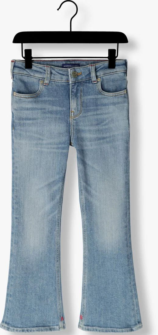 SCOTCH & SODA blauwe scotch & soda flared jeans the charm high-rise classic flared jeans
