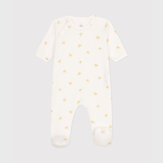 Pyjama en coton   Marshmallow        3 mois   de               Petit Bateau