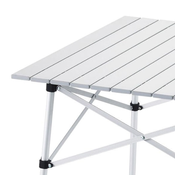 Table parapluie ALU Duo Trigano 70x70