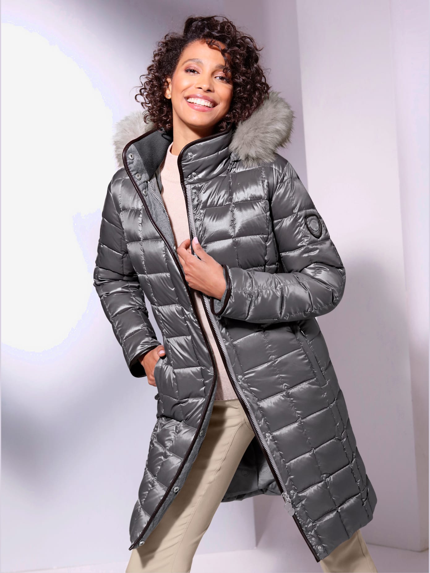Manteau en duvet 90% duvet, 10% plumes