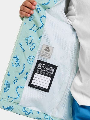 Didriksons Norma Skalljakke, Doodle Pale Mint