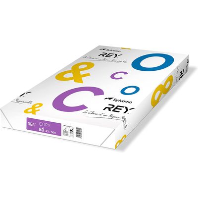 Rey Copy - Papier blanc - A3 (297 x 420 mm) - 80 g/m² - Ramette de 500 feuilles