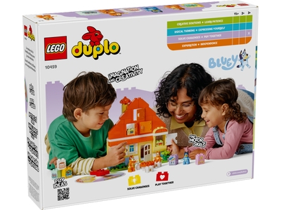 LEGO Huis van Bluey en haar familie met geheugenspel (10459)