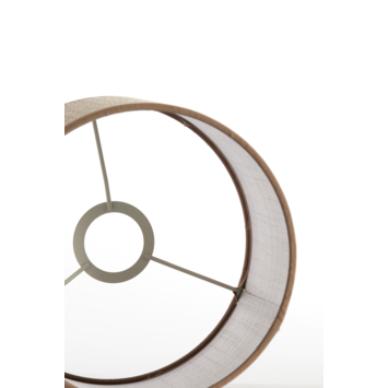 Lampenkap Caden beige  Ø20 x 15 cm