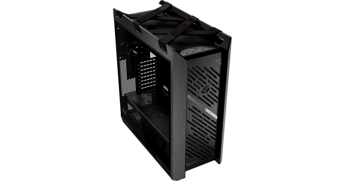ASUSROG STRIX HELIOS II GX601S midi tower behuizing  (Zwart | 4x USB-A | 2x USB-C | RGB | Tempered Glass)
