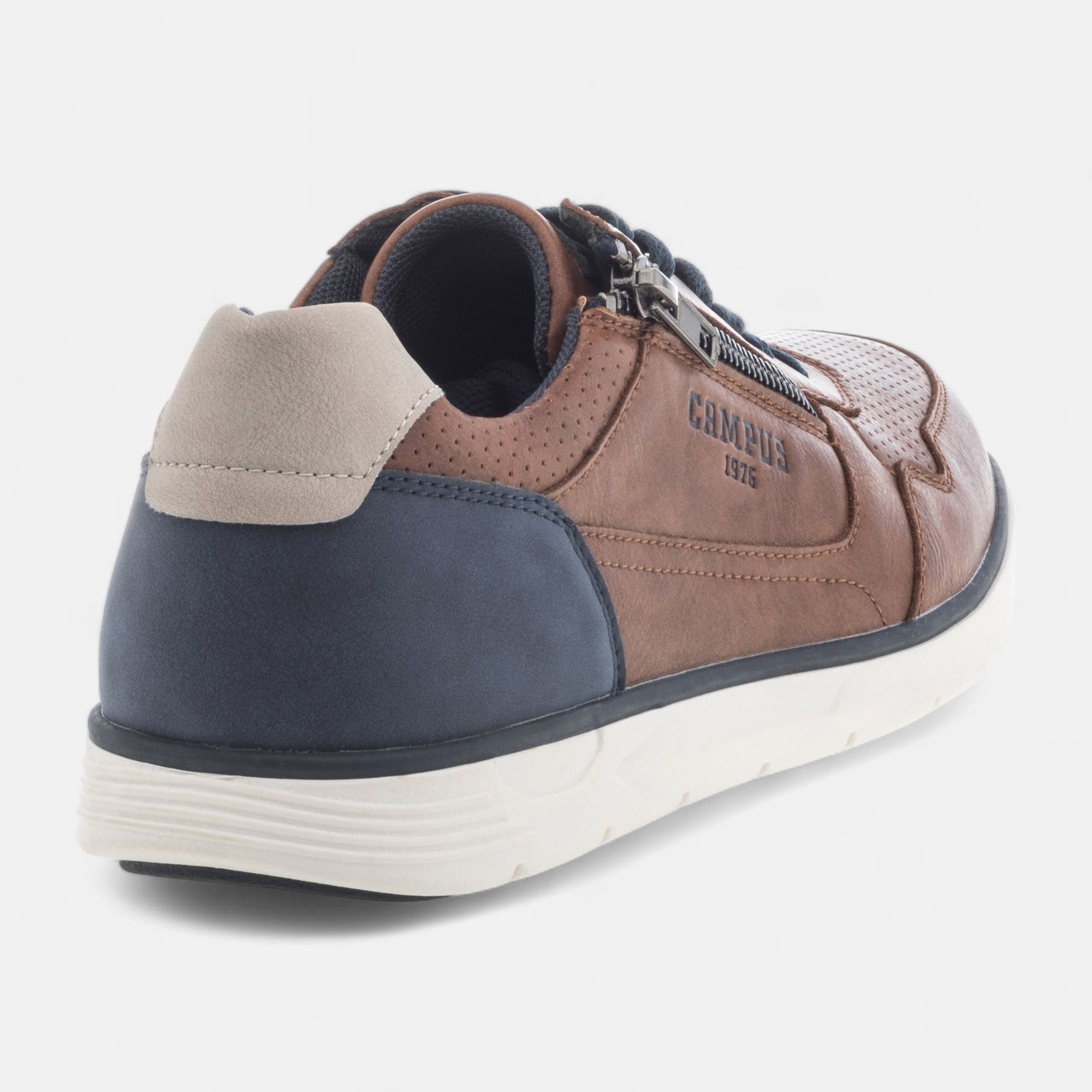 Baskets basses Homme cognac