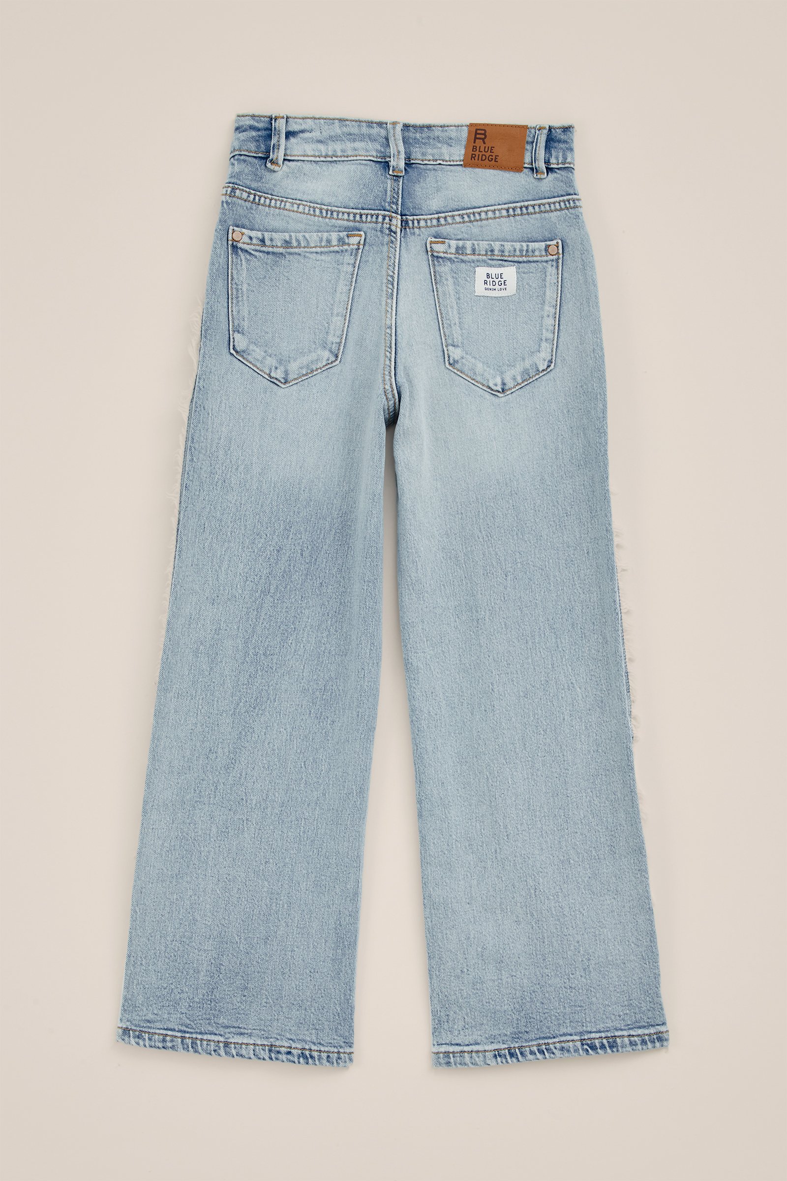 Meisjes wide leg jeans Blue Ridge Lichtblauw