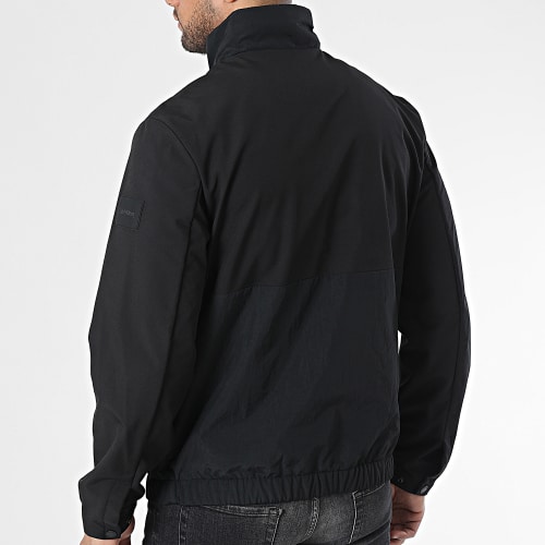 Veste Zippée Softshell Mix Media 1460 Noir