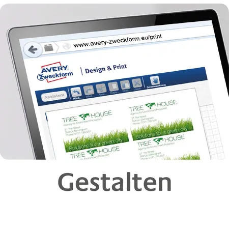 Avery Zweckform C32011-25 Superior Visitenkarten, 85 x 54 mm, einseitig beschichtet, 250 Karten / 25 Bogen