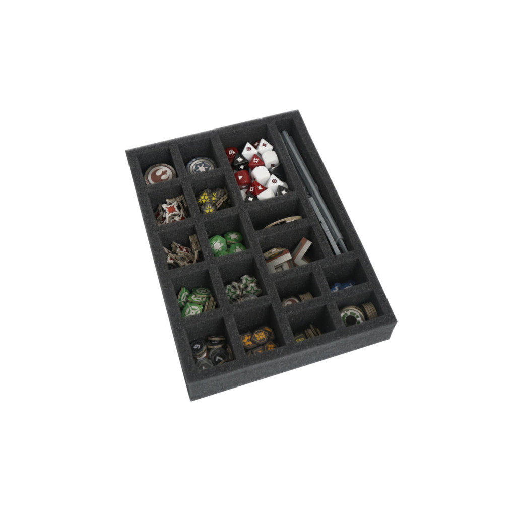 Rangement Safe & Sound - Star Wars Legion : Mousse pour Dés et Pions