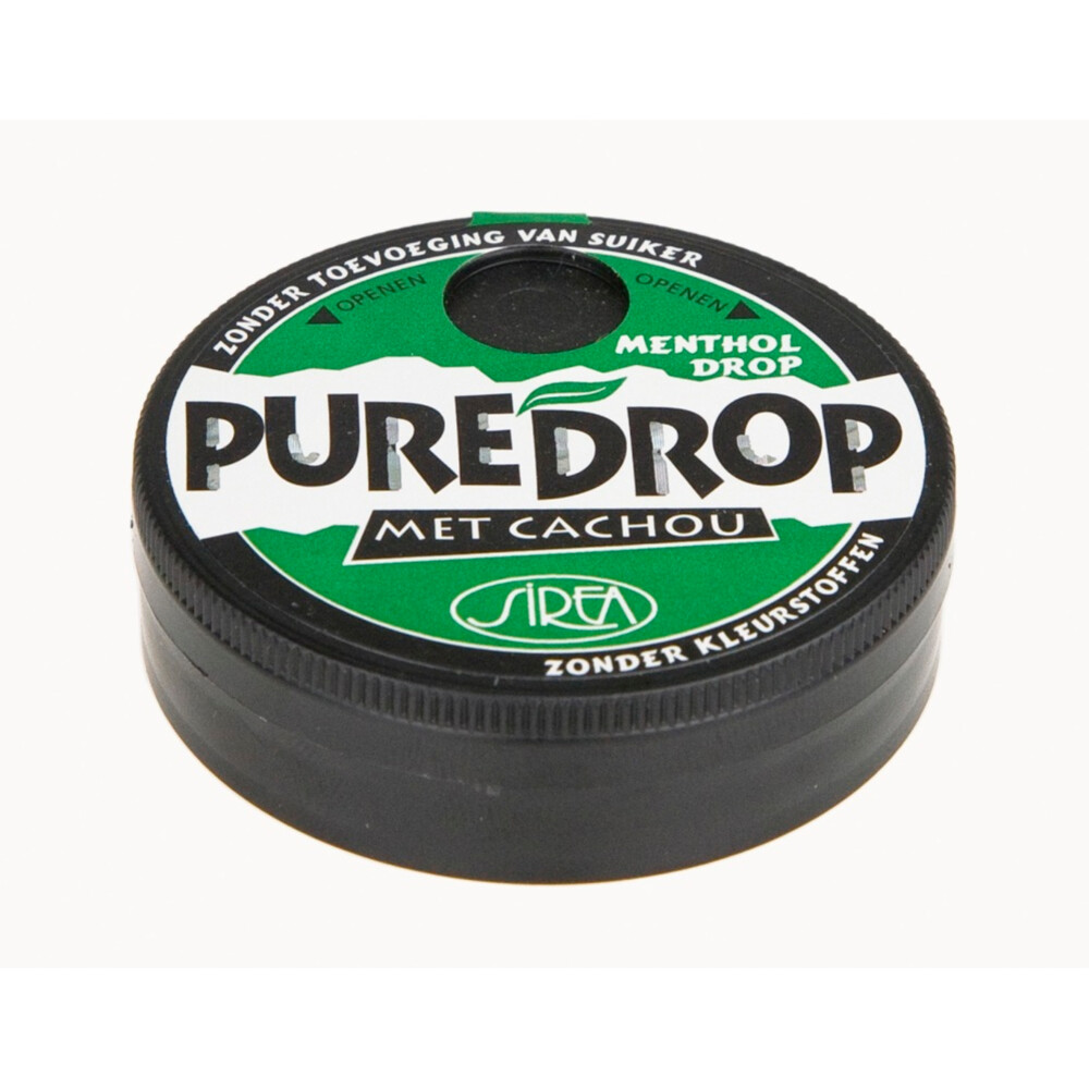 18x Cachou Keelpastilles Pure Drop Menthol