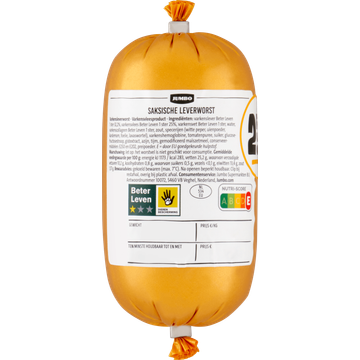 Jumbo Saksische Leverworst 225 g