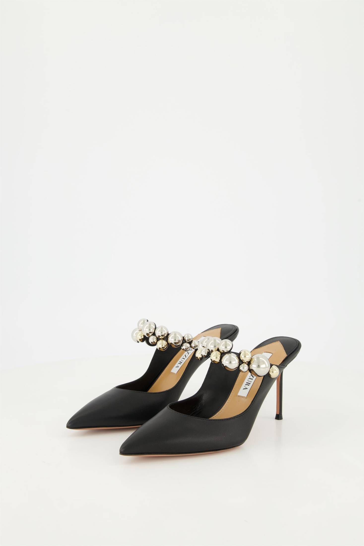 Aquazzura| Damen Pantoletten BUBBLE MULE 85