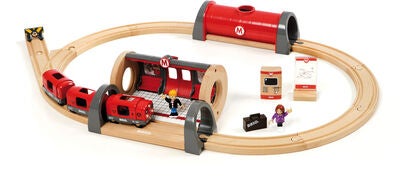 BRIO World 33513 Togbane Undergrunnssett