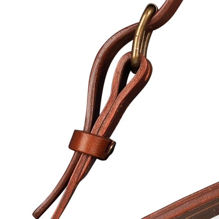 Gubi - Adnet Spiegel Ø 45 cm, braun