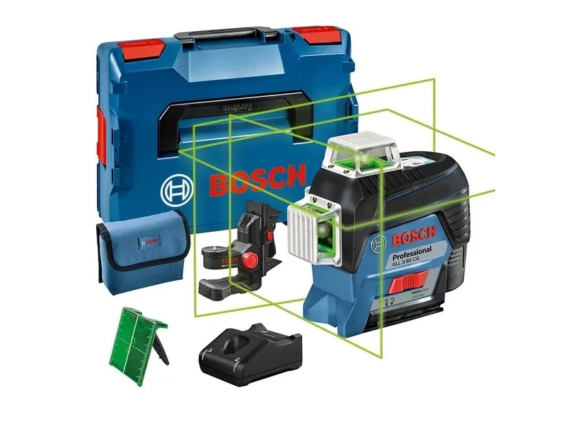 Bosch GLL 3-80 CG Professional - Krydslinjelaservaterpas
